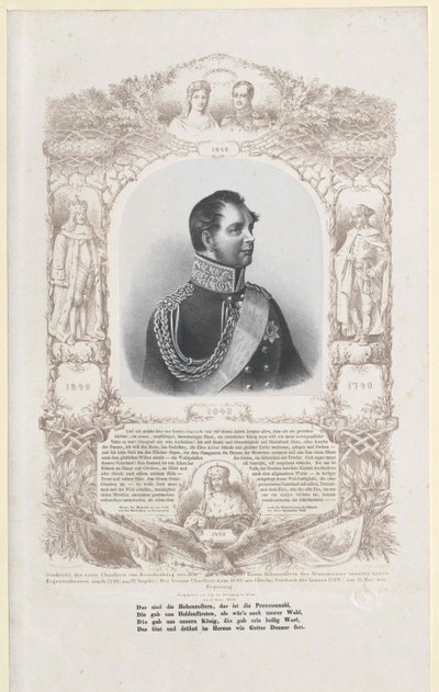 King Frederick William IV of Prussia by Artist Unknown