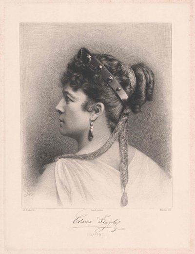 Klara Ziegler by Artist Unknown