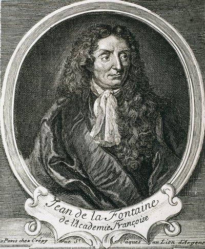 Jean de La Fontaine, English Writer by Artist Unknown