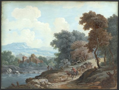 Landscape with a River by Artist Unknown