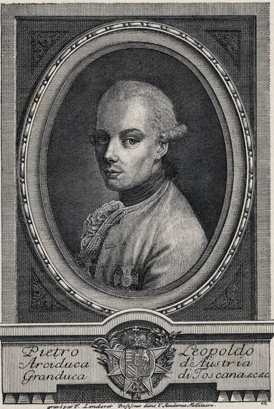 Portrait of Leopold II, Holy Roman Emperor by Artist Unknown