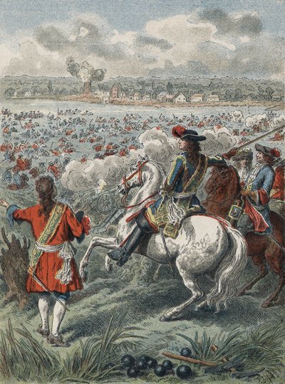 Louis XIV in Holland - Passage of the Rhine by Artist Unknown