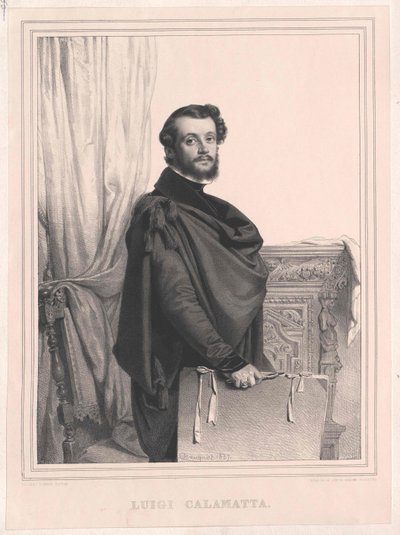Luigi Calamatta by Artist Unknown