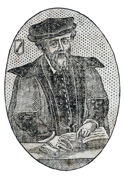 Nicolas Monardes (1507-1888). Two Books, One About Medicine and the Other About the Bezoar Stone and the Herb Scorpion by Artist Unknown