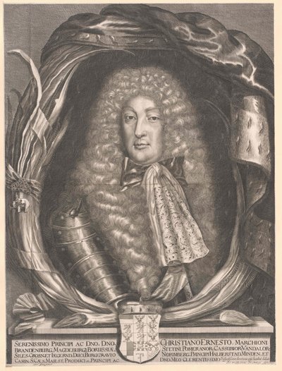 Margrave of Brandenburg-Bayreuth Christian Ernst by Artist Unknown