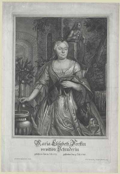 Maria Elisabeth Vorst by Artist Unknown