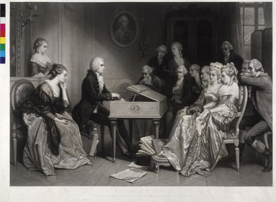 Mozart in Vienna by Artist Unknown