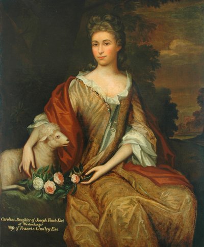 Mrs. Lindley, née Caroline Finch by Artist Unknown