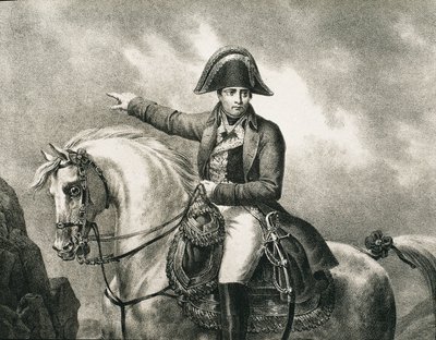 NAPOLEON I Bonaparte (1769-1821). French military man and politician, Emperor of France (1804-1815). (detail) by Artist Unknown