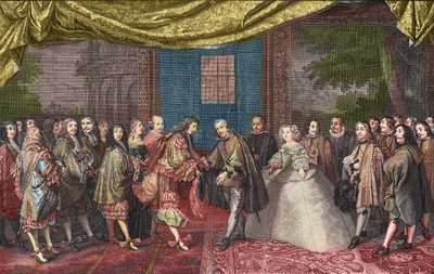 Peace of the Pyrenees 1659 by Artist Unknown