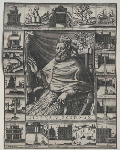 Pope Sixtus V by Artist Unknown