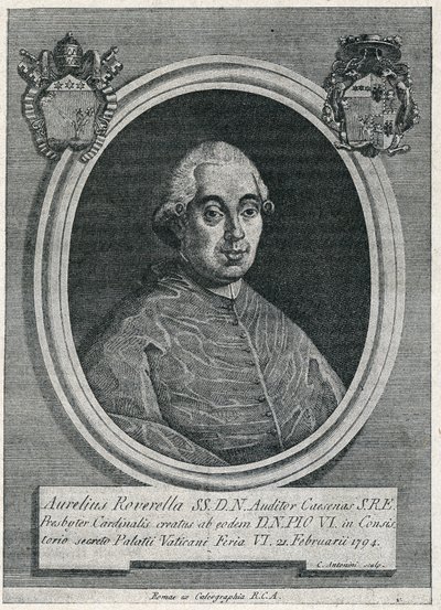 Portrait of Aurelio Roverella by Artist Unknown