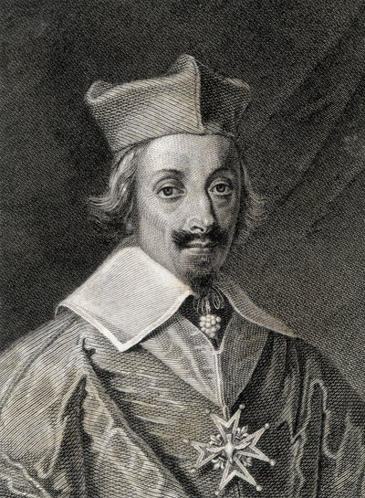 Portrait of Cardinal Richelieu by Artist Unknown