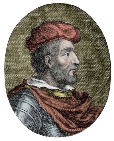 Portrait of Duncan I of Scotland - engraving by Artist Unknown