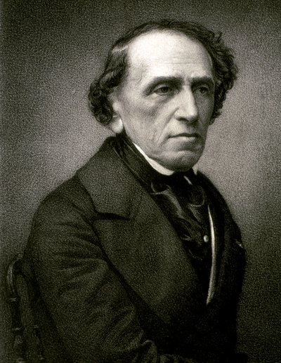 Portrait of Giacomo Meyerbeer by Artist Unknown