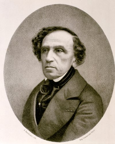 Portrait of Giacomo Meyerbeer by Artist Unknown