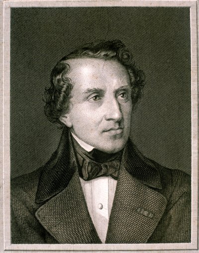 Portrait of Giacomo Meyerbeer by Artist Unknown