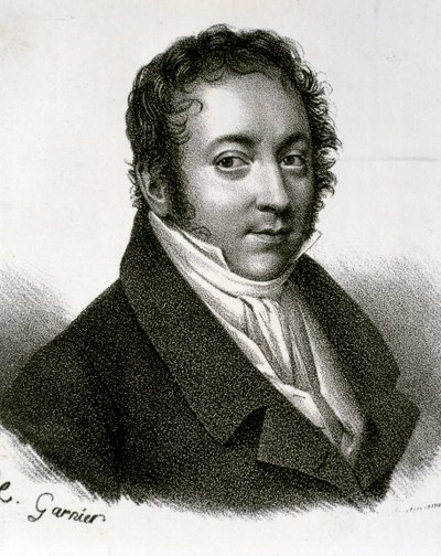 Portrait of Gioachino Antonio Rossini by Artist Unknown