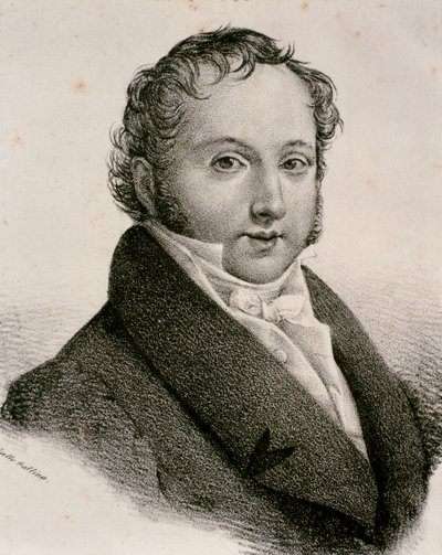 Portrait of Gioachino Antonio Rossini by Artist Unknown
