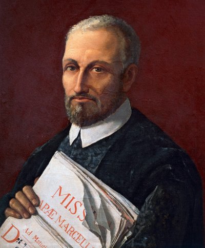 Portrait of Giovanni Pierluigi da Palestrina, Italian Composer by Artist Unknown