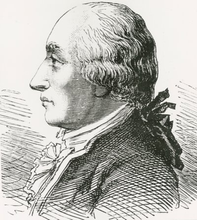 Portrait of Jacques Charles by Artist Unknown