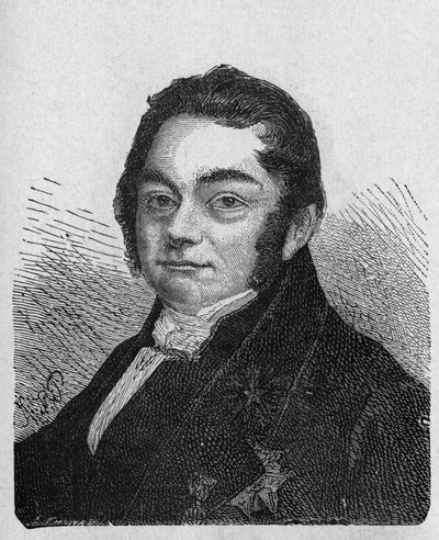 Portrait of Jons Jacob Berzelius by Artist Unknown