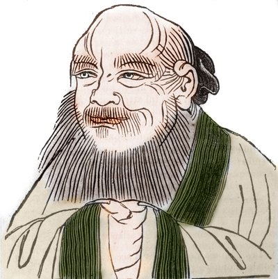 Portrait of Lao Tseu, Chinese philosopher by Artist Unknown