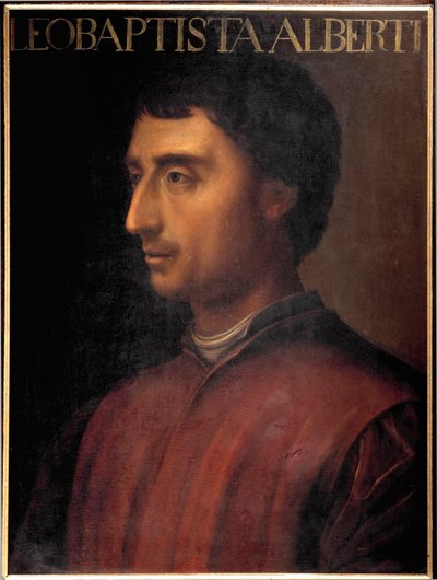 Portrait of Leon Battista Alberti by Artist Unknown