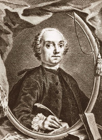 Portrait of Pietro Chiari by Artist Unknown