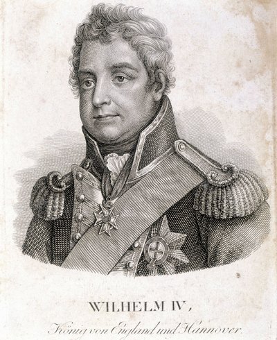 Portrait of William IV, King of Great Britain and Ireland by Artist Unknown