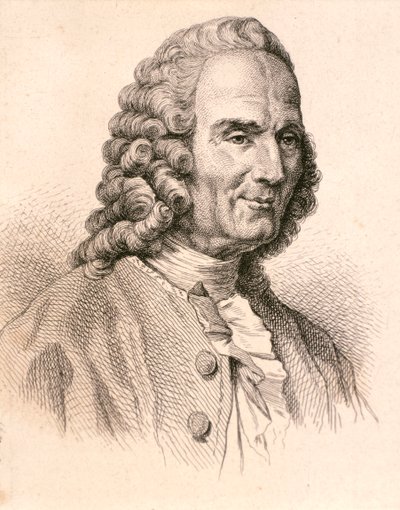 Portrait of Jean Philippe Rameau by Artist Unknown