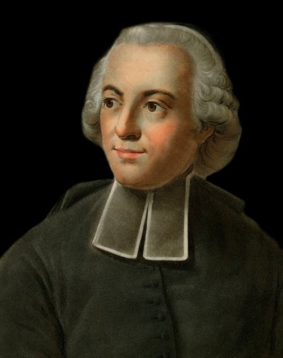 Portrait of the Abbe Etienne Bonnot de Condillac, French Philosopher by Artist Unknown