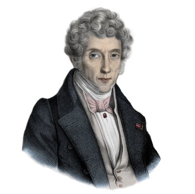 Portrait of the Italian Composer Luigi Cherubini by Artist Unknown
