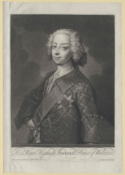 Prince Frederick Ludwig of England by Artist Unknown