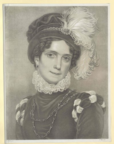 Princess of Baden Caroline by Artist Unknown