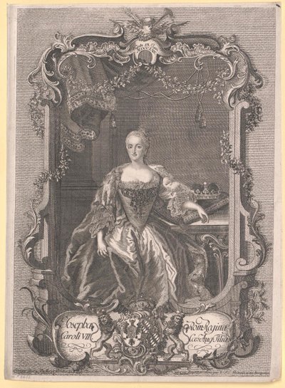Princess of Bavaria Maria Josefa by Artist Unknown