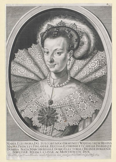 Princess Marie Eleonore of Brandenburg by Artist Unknown