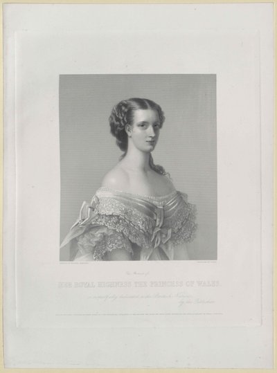 Princess Alexandra of Denmark by Artist Unknown