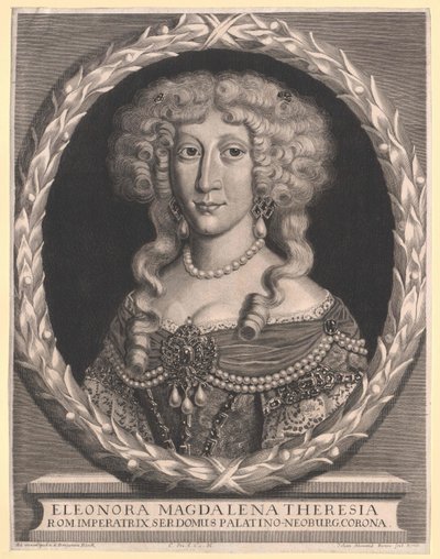 Princess Eleonora Magdalene Theresia of the Palace by Artist Unknown