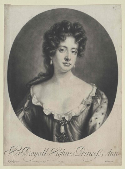 Queen of England Anne by Artist Unknown
