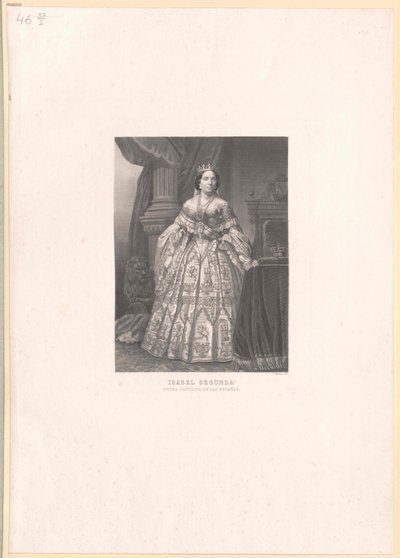 Queen Isabella II of Spain by Artist Unknown