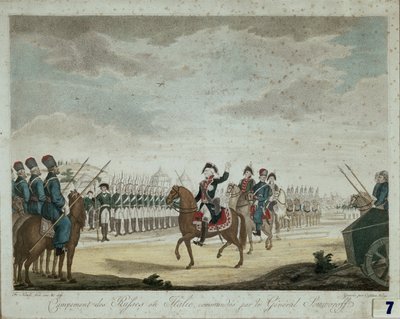 Russian Camp in Italy in 1799, Commanded by Prince and Field Marshal Alexander Suvorov by Artist Unknown