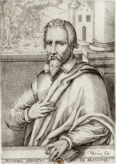 Miguel Servet (1511-1553). Spanish Doctor and Theologian. Xylography. France. Ile-de-France. Paris. National Library by Artist Unknown