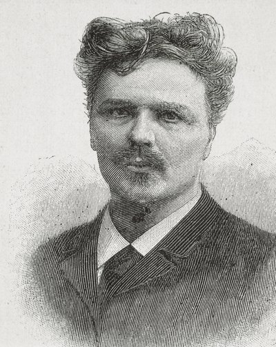 Portrait of August Strindberg by Artist Unknown