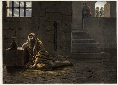 Saint John the Baptist in Prison by Artist Unknown