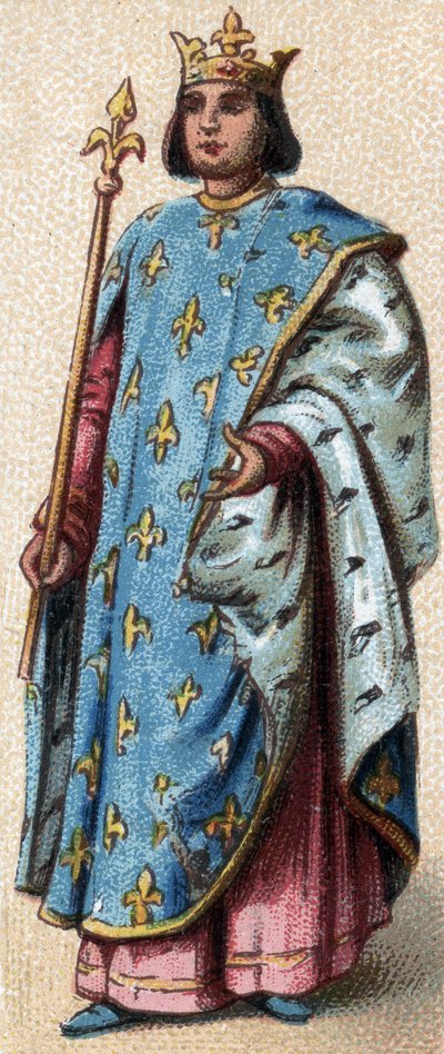 Portrait of Saint Louis IX, King of France by Artist Unknown
