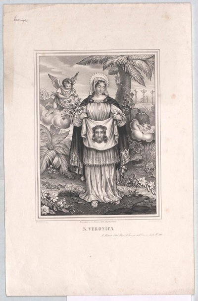 Saint Veronica by Artist Unknown