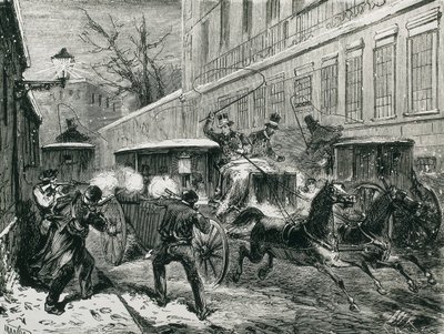 Assassination of General Prim (Madrid, 27th December 1870) by Artist Unknown
