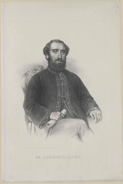 Stephen Count Széchenyi-Sárvár and Felső-Videk by Artist Unknown