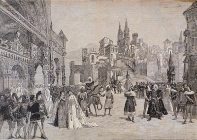Envoy of Boabdil Declaring War Against King of Castile by Artist Unknown